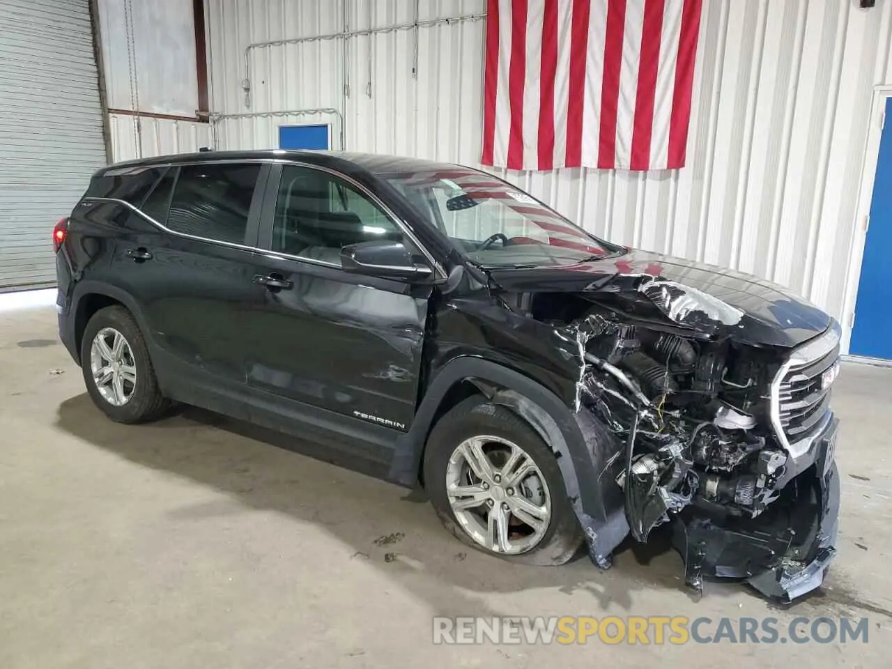 4 fotografías del automóvil dañado 3GKALTEG7RL335778 GMC TERRAIN 2024