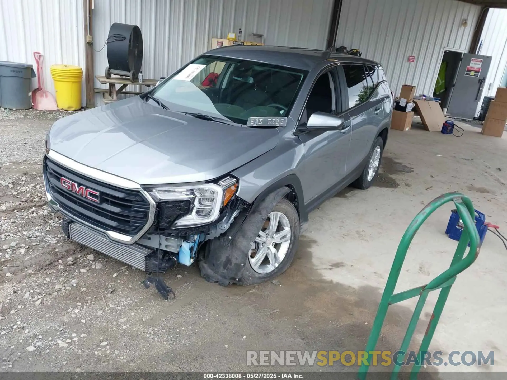 2 fotografías del automóvil dañado 3GKALTEG7RL346411 GMC TERRAIN 2024