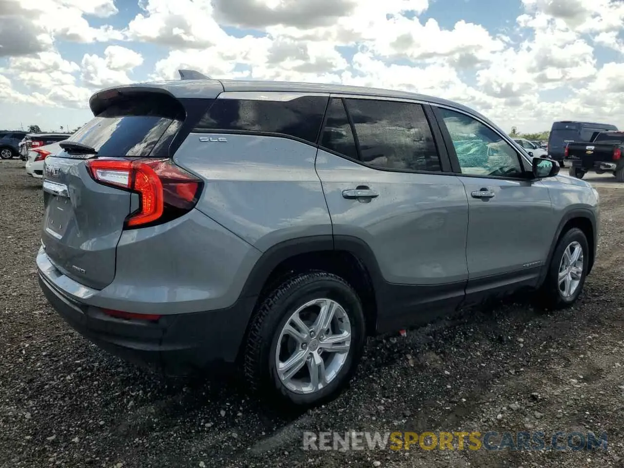 3 fotografías del automóvil dañado 3GKALTEG8RL334039 GMC TERRAIN 2024