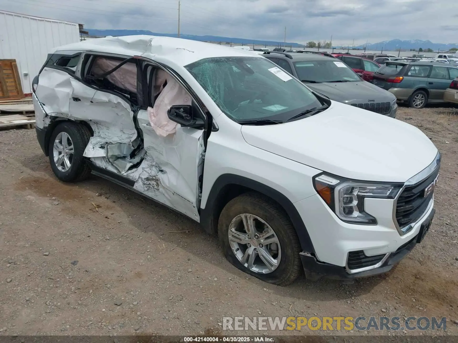 1 fotografías del automóvil dañado 3GKALTEG9RL372217 GMC TERRAIN 2024