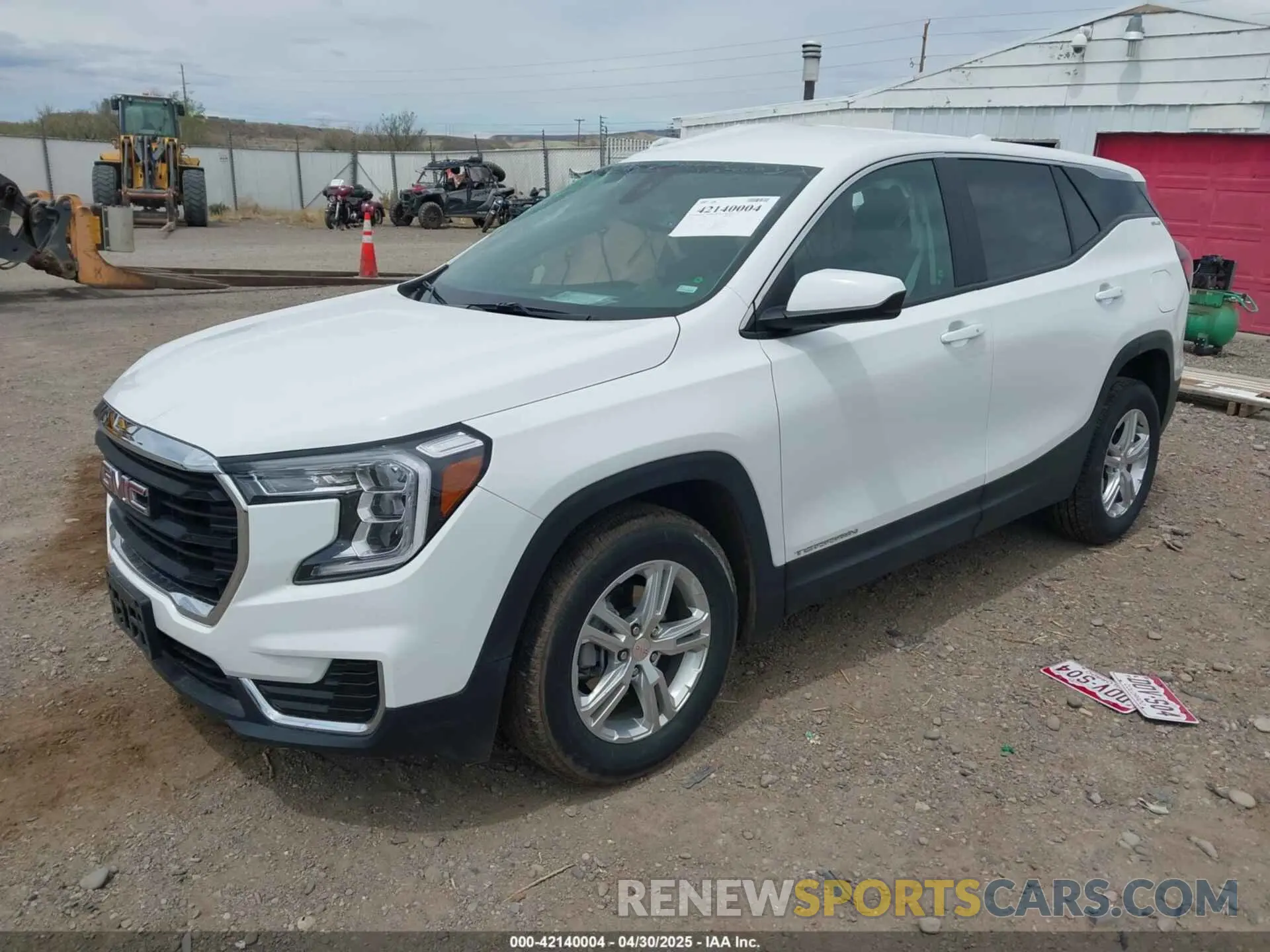 2 fotografías del automóvil dañado 3GKALTEG9RL372217 GMC TERRAIN 2024