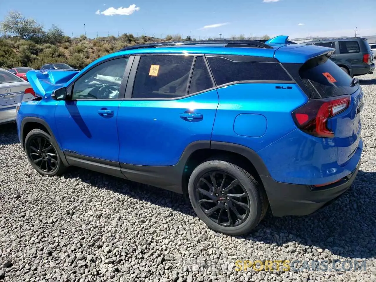 2 fotografías del automóvil dañado 3GKALTEGXRL270165 GMC TERRAIN 2024