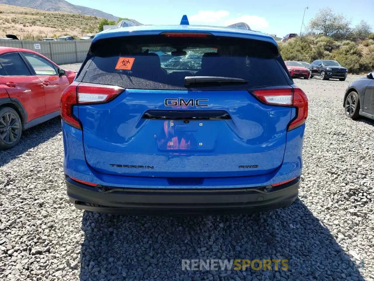 6 fotografías del automóvil dañado 3GKALTEGXRL270165 GMC TERRAIN 2024