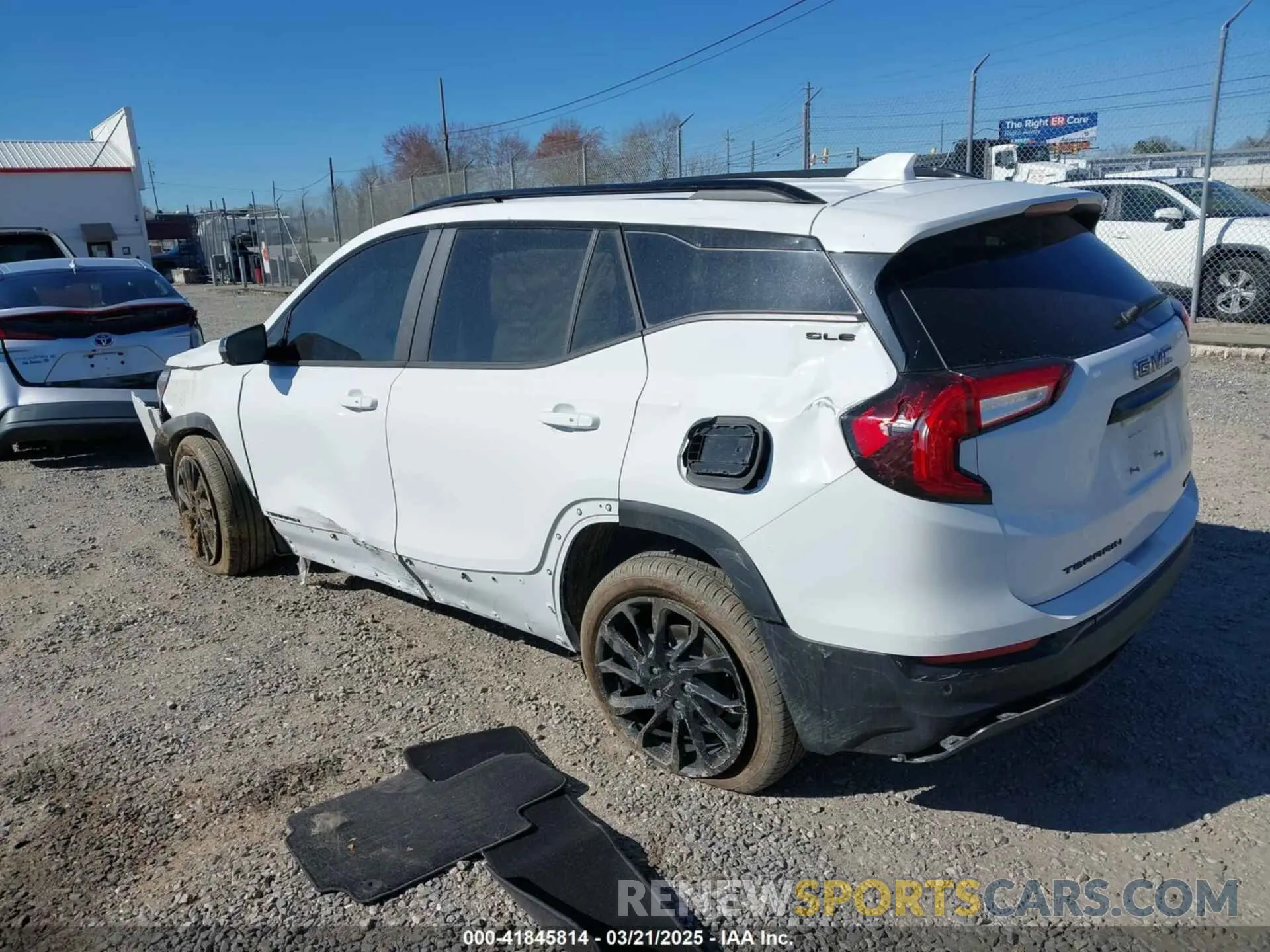 3 fotografías del automóvil dañado 3GKALTEGXRL290285 GMC TERRAIN 2024