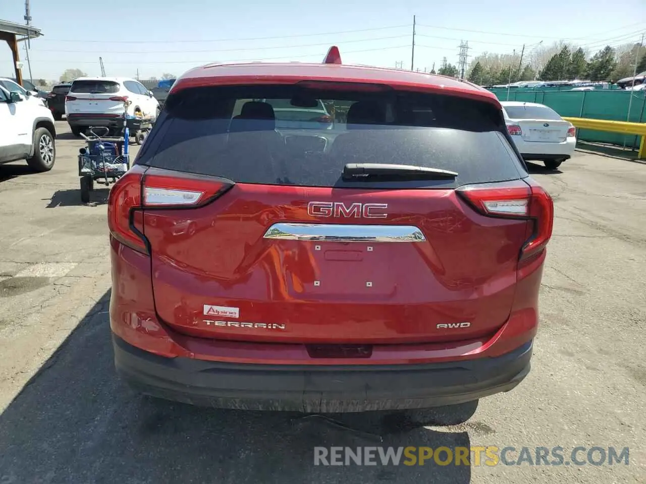 6 fotografías del automóvil dañado 3GKALTEGXRL307375 GMC TERRAIN 2024