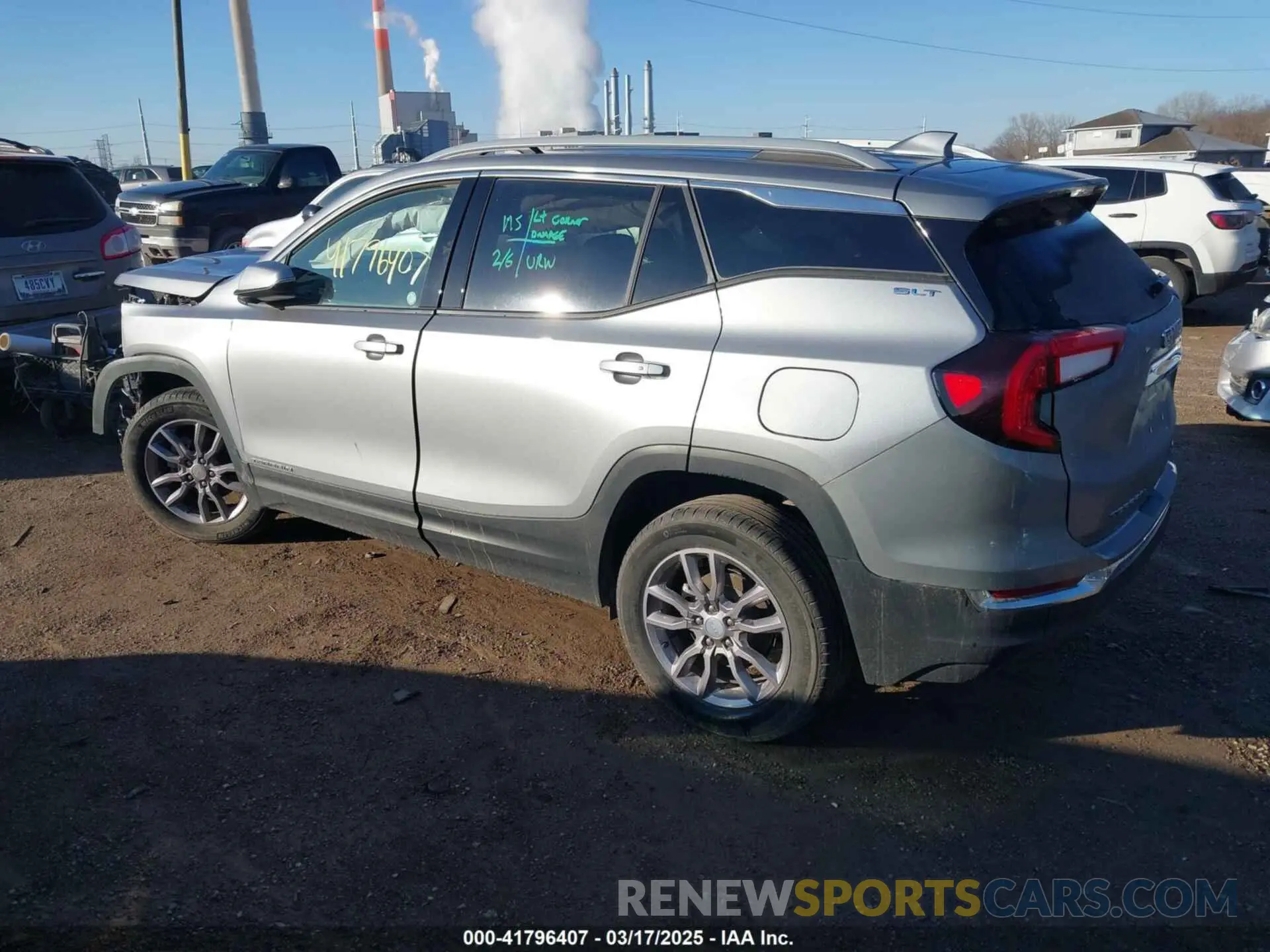 3 fotografías del automóvil dañado 3GKALVEG0RL153920 GMC TERRAIN 2024
