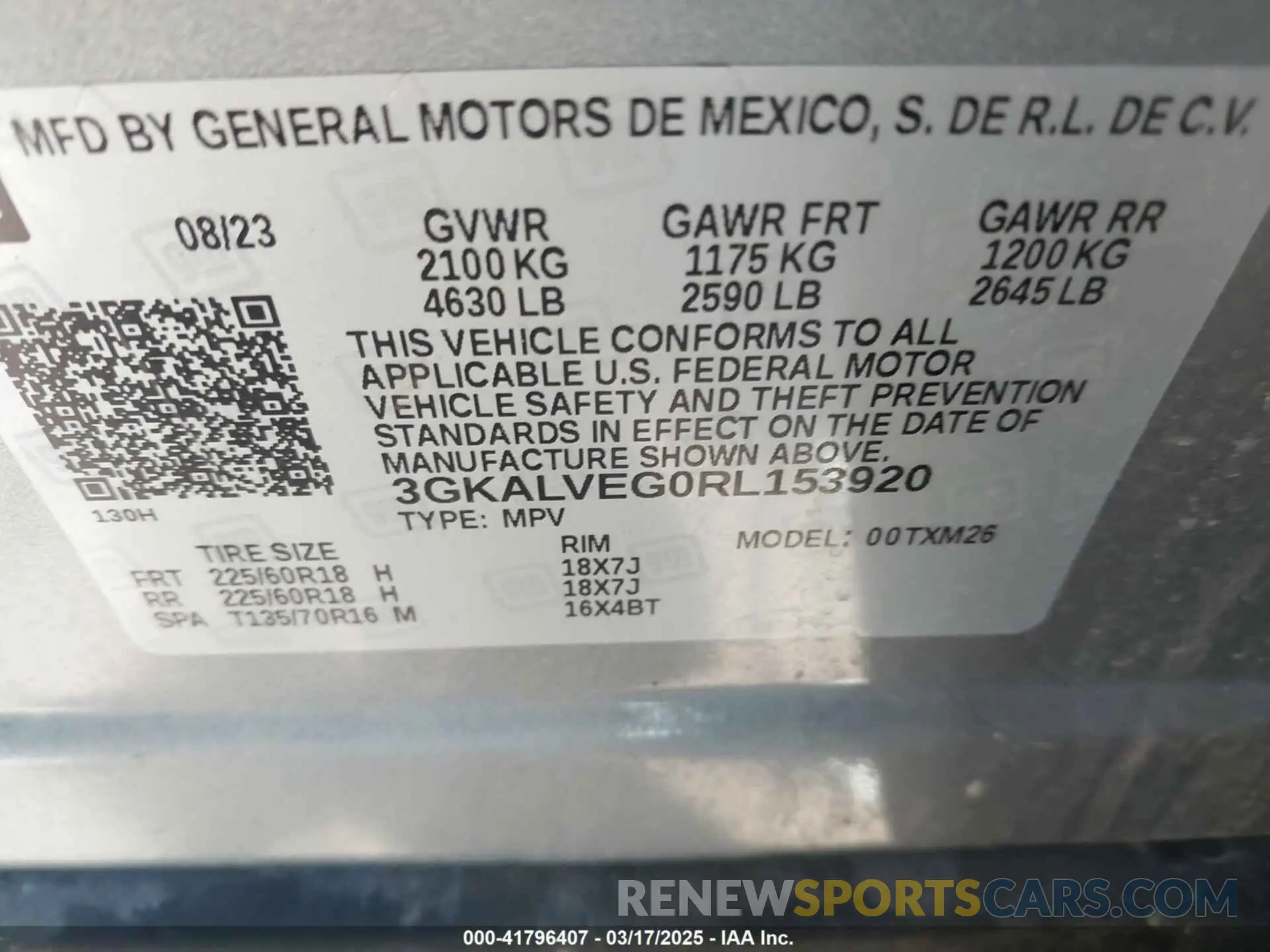 9 fotografías del automóvil dañado 3GKALVEG0RL153920 GMC TERRAIN 2024