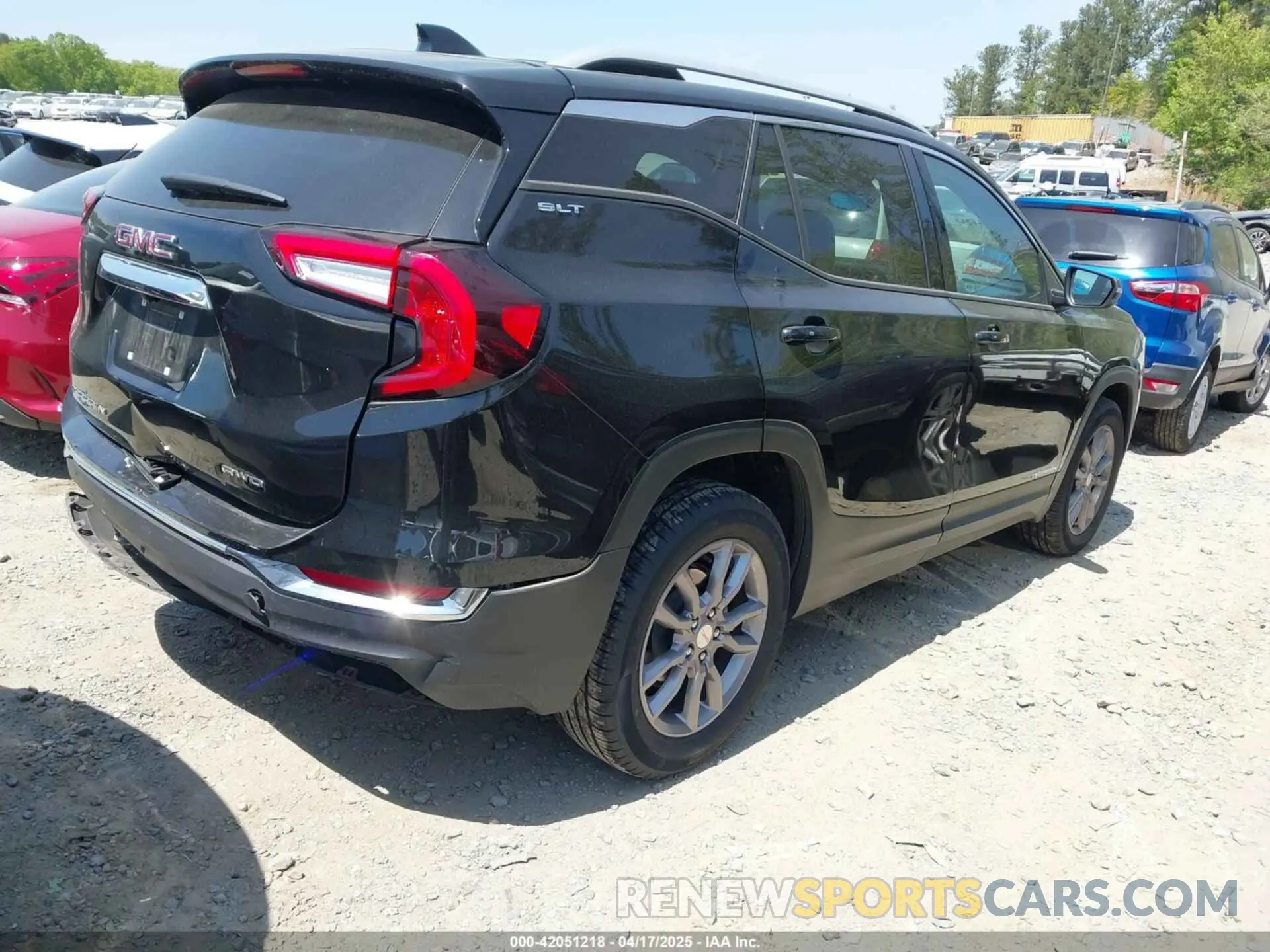 4 fotografías del automóvil dañado 3GKALVEG0RL175304 GMC TERRAIN 2024