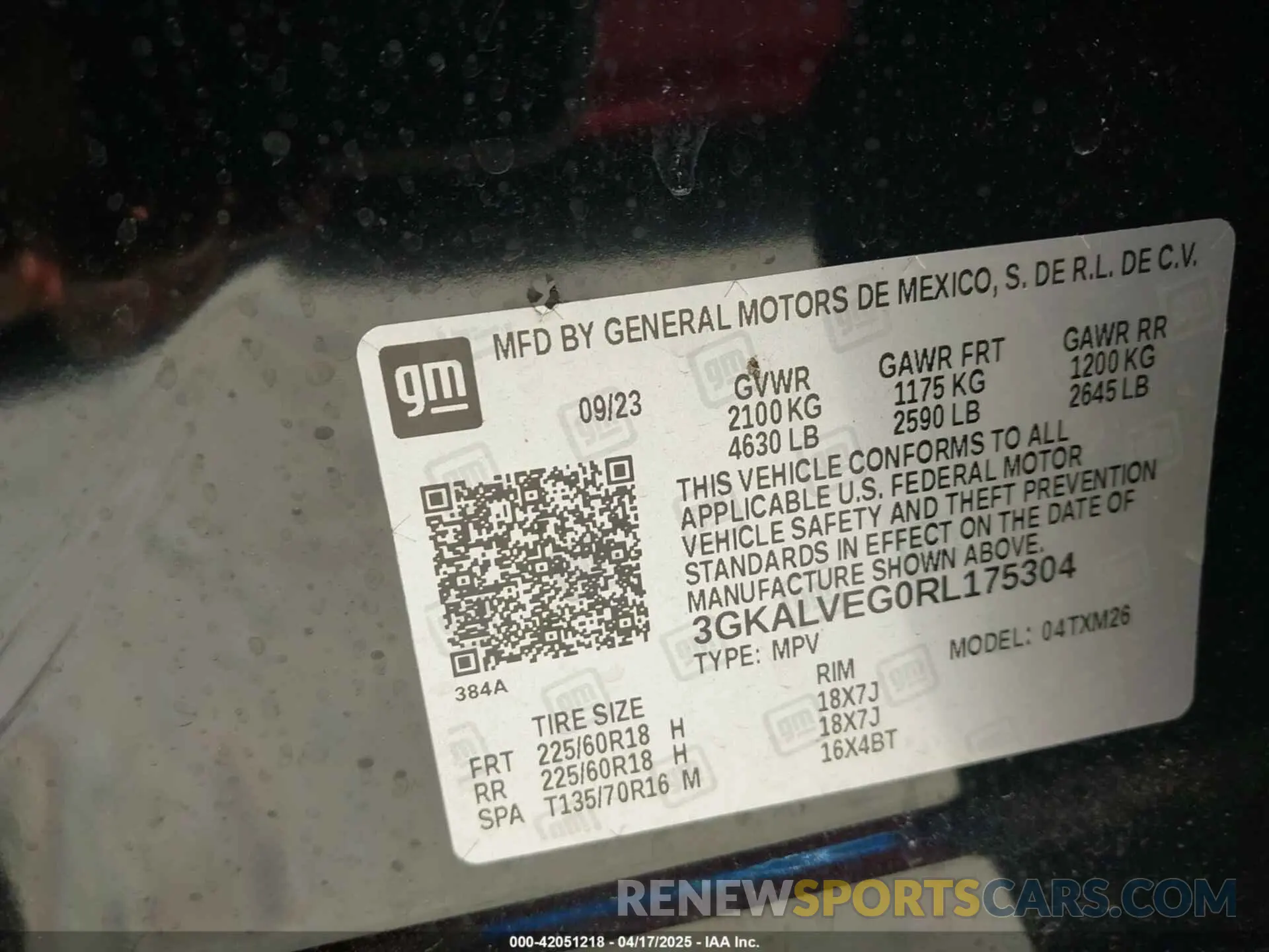 9 fotografías del automóvil dañado 3GKALVEG0RL175304 GMC TERRAIN 2024