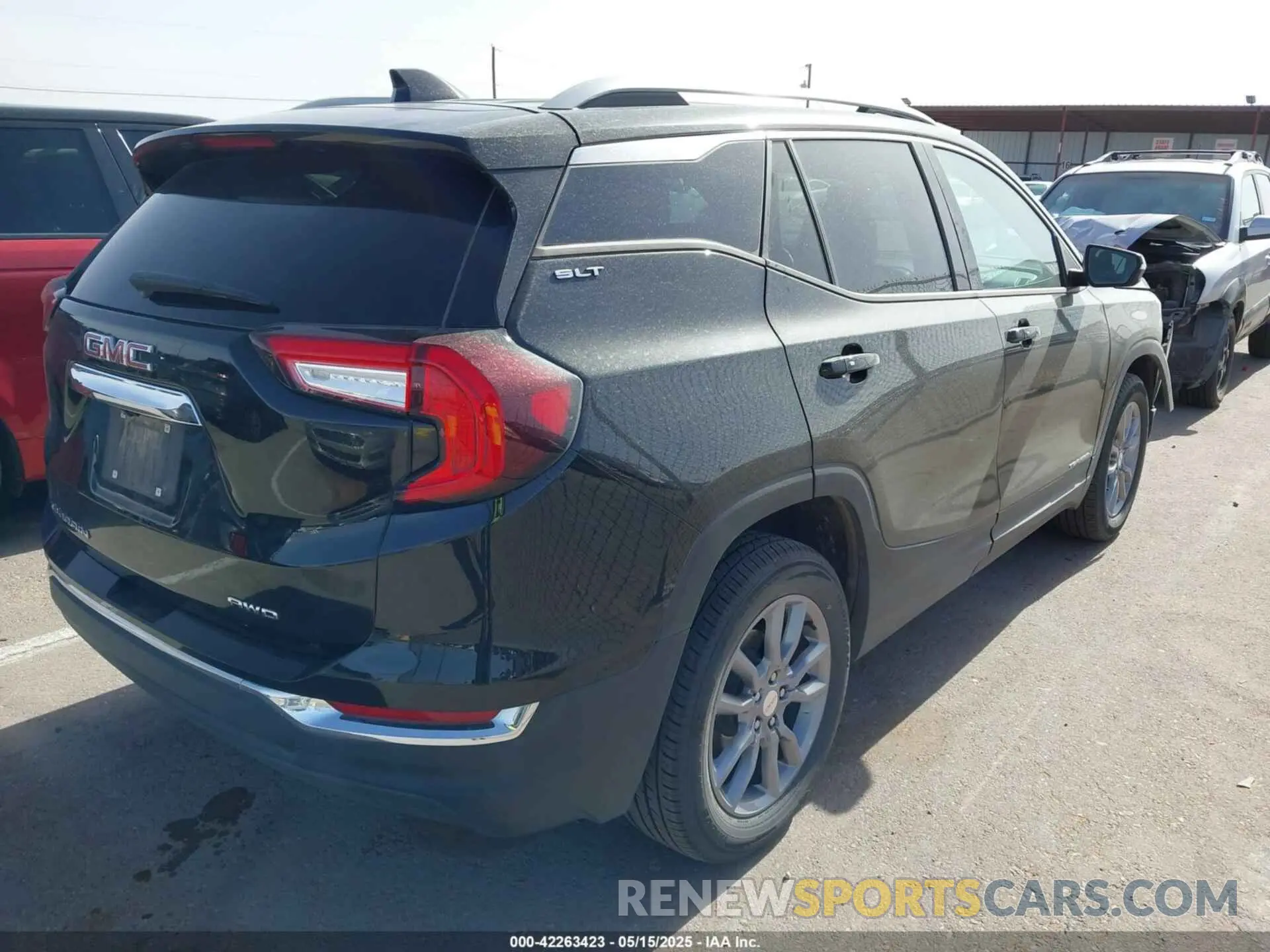 4 fotografías del automóvil dañado 3GKALVEG1RL250396 GMC TERRAIN 2024
