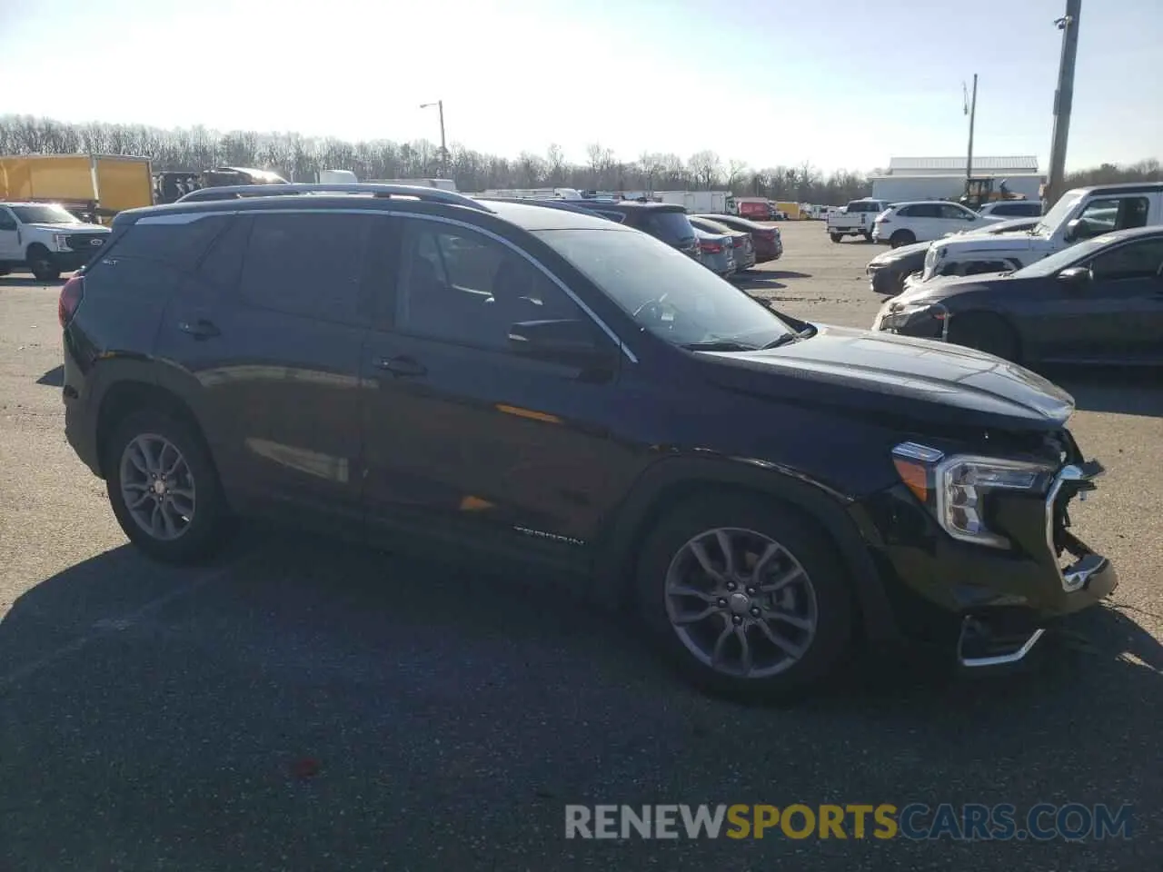 4 fotografías del automóvil dañado 3GKALVEG1RL300407 GMC TERRAIN 2024