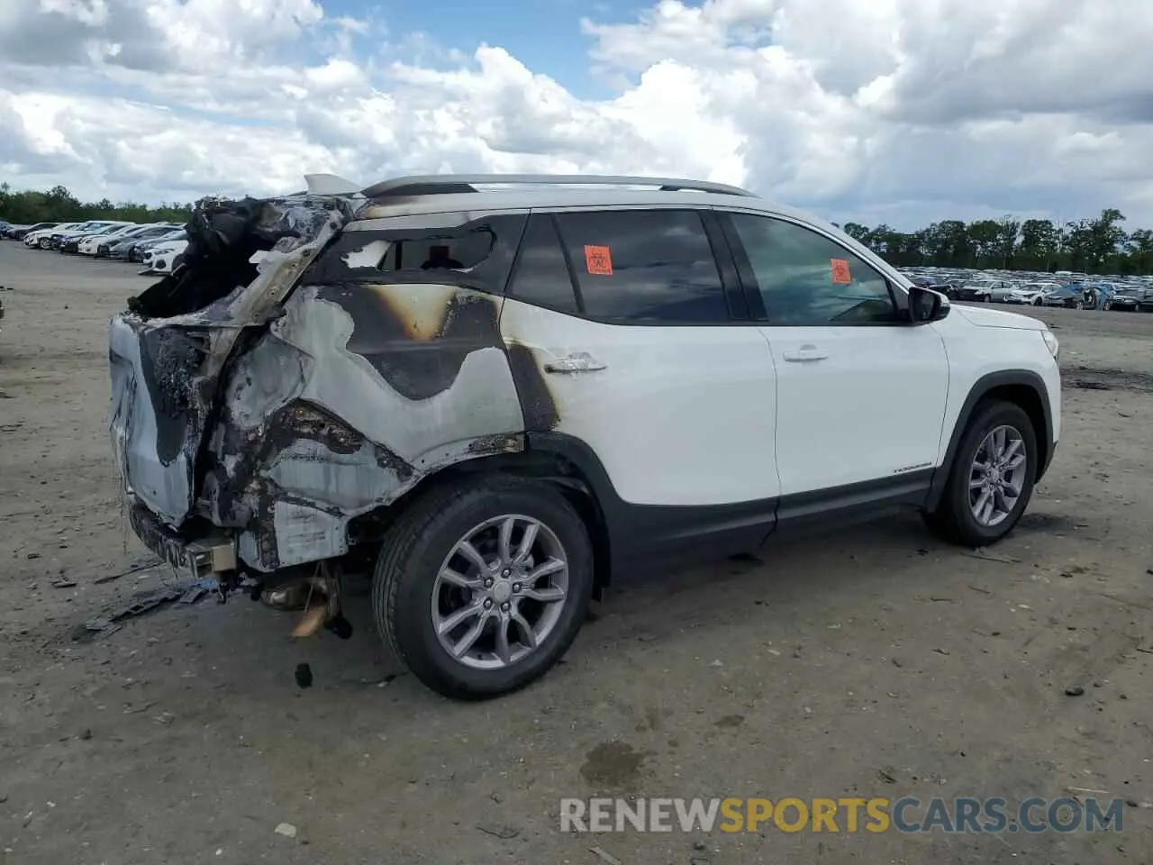 3 fotografías del automóvil dañado 3GKALVEG1RL368545 GMC TERRAIN 2024