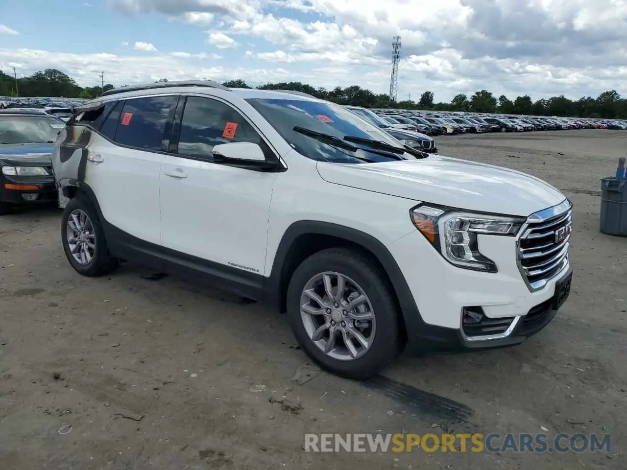 4 fotografías del automóvil dañado 3GKALVEG1RL368545 GMC TERRAIN 2024