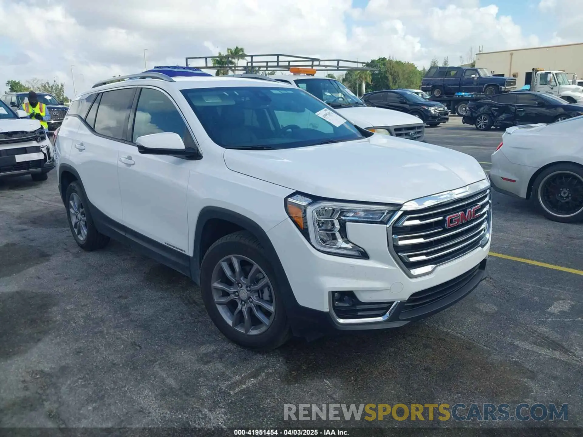 1 fotografías del automóvil dañado 3GKALVEG2RL279907 GMC TERRAIN 2024