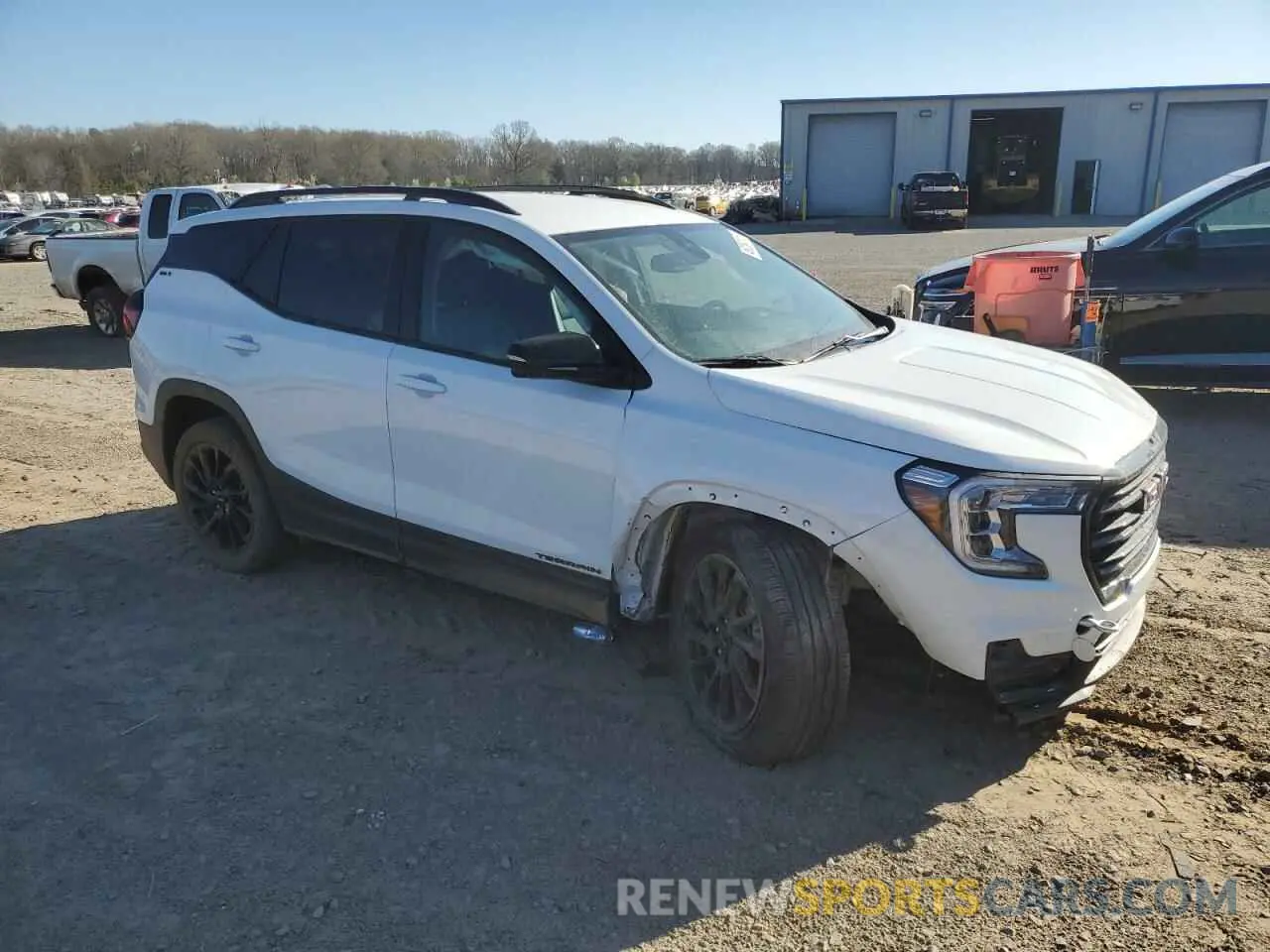 4 fotografías del automóvil dañado 3GKALVEG2RL326790 GMC TERRAIN 2024