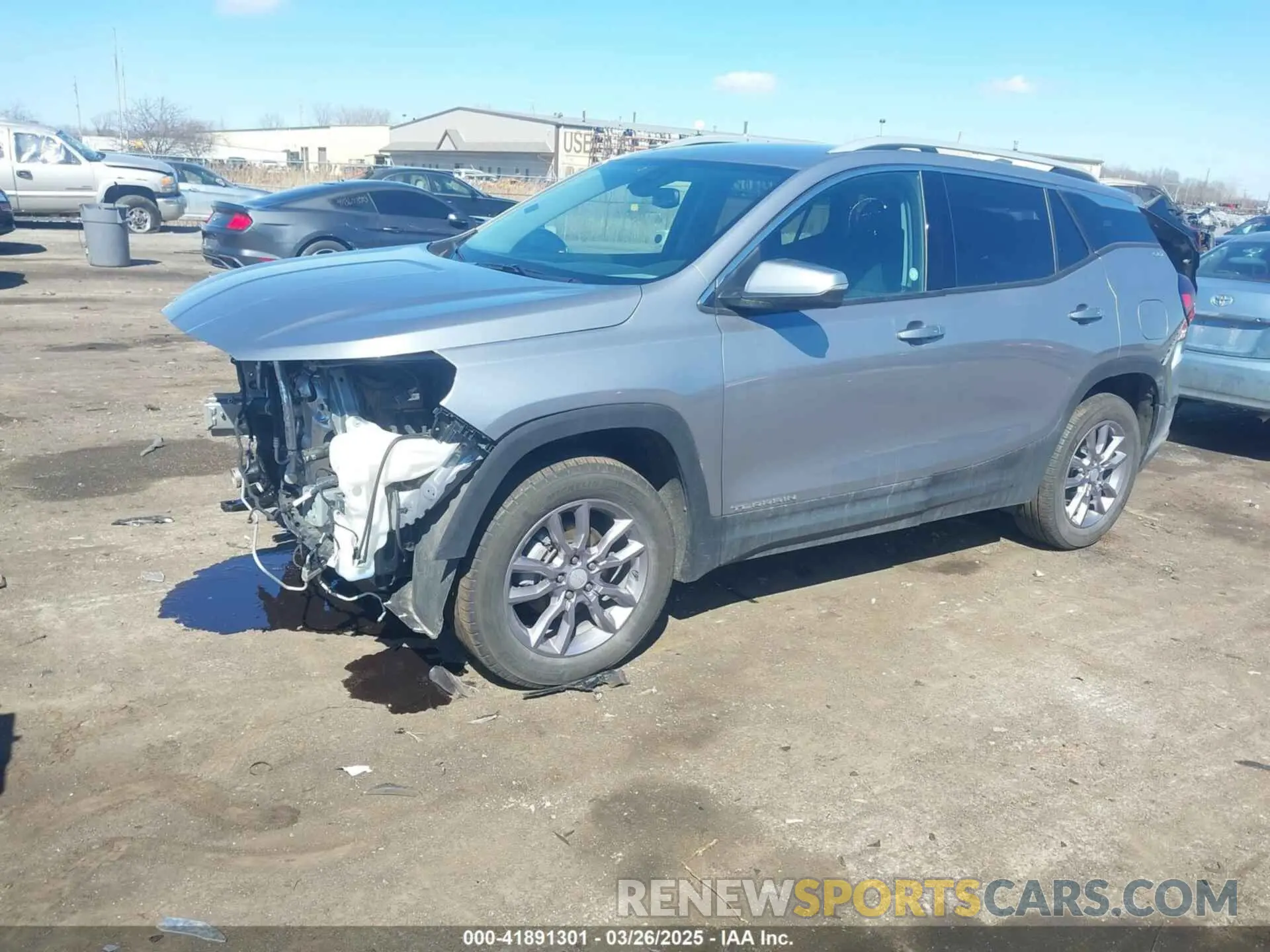 2 fotografías del automóvil dañado 3GKALVEG3RL154799 GMC TERRAIN 2024