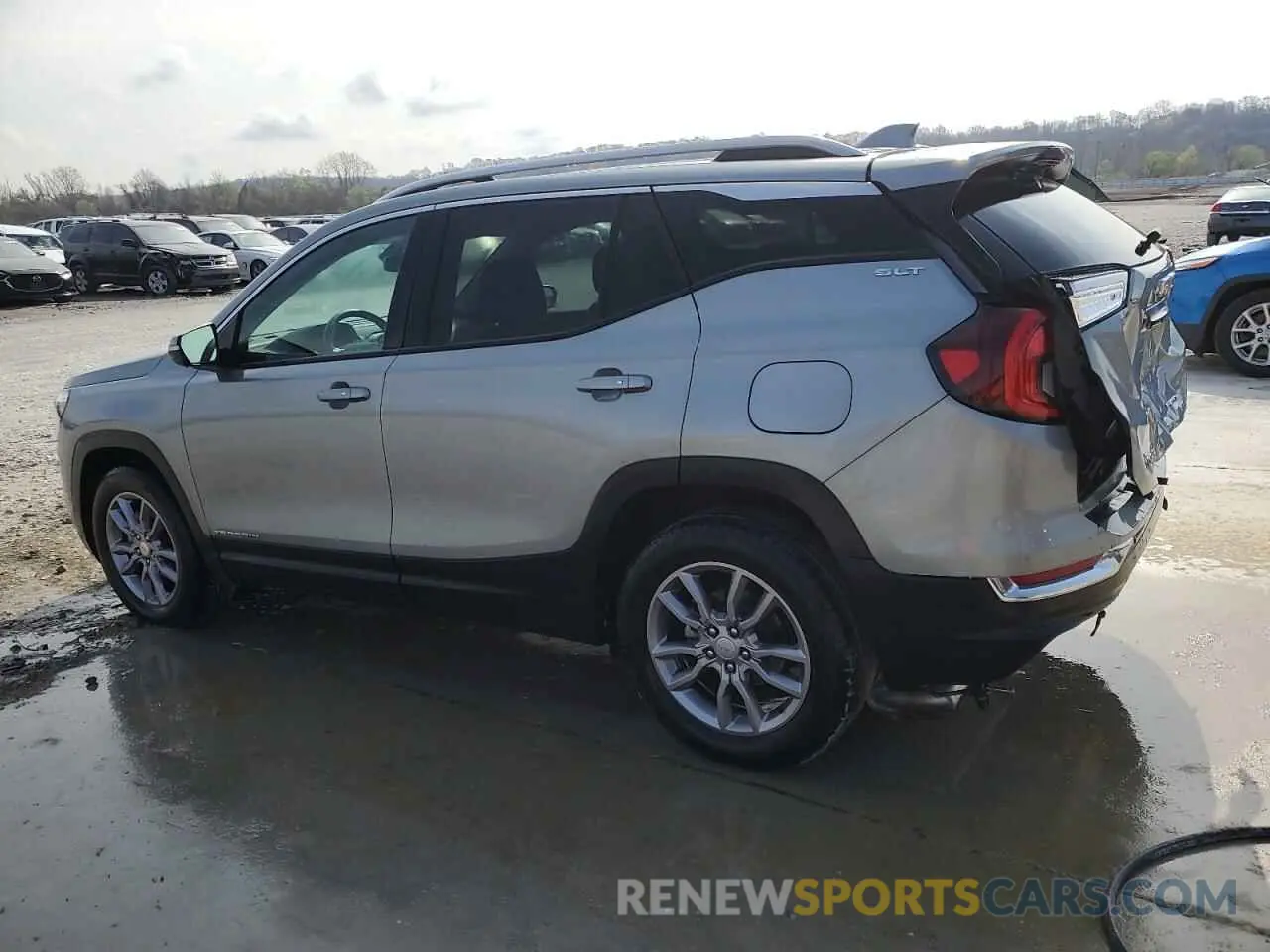 2 fotografías del automóvil dañado 3GKALVEG4RL338312 GMC TERRAIN 2024