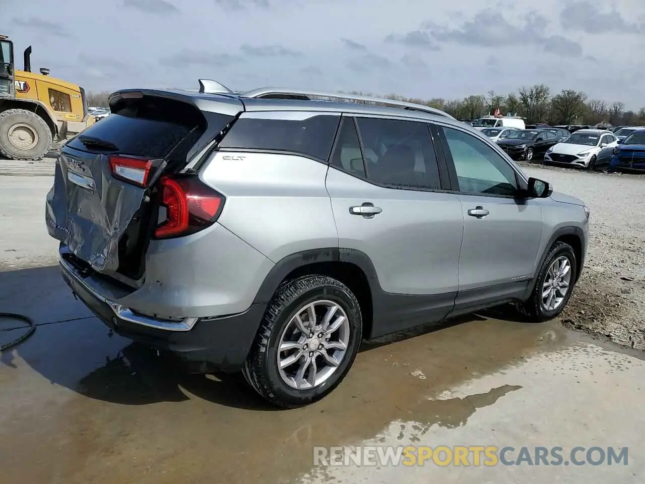 3 fotografías del automóvil dañado 3GKALVEG4RL338312 GMC TERRAIN 2024