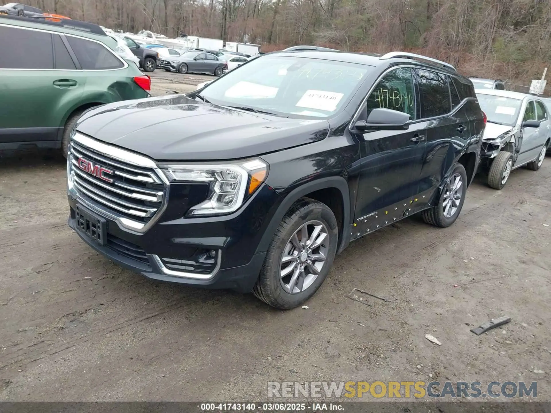2 fotografías del automóvil dañado 3GKALVEG5RL166517 GMC TERRAIN 2024
