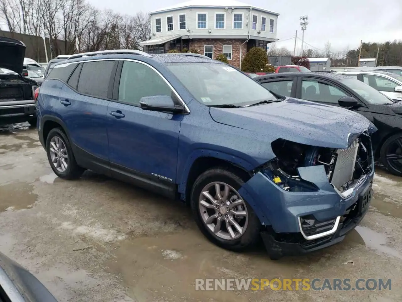4 fotografías del automóvil dañado 3GKALVEG6RL119805 GMC TERRAIN 2024