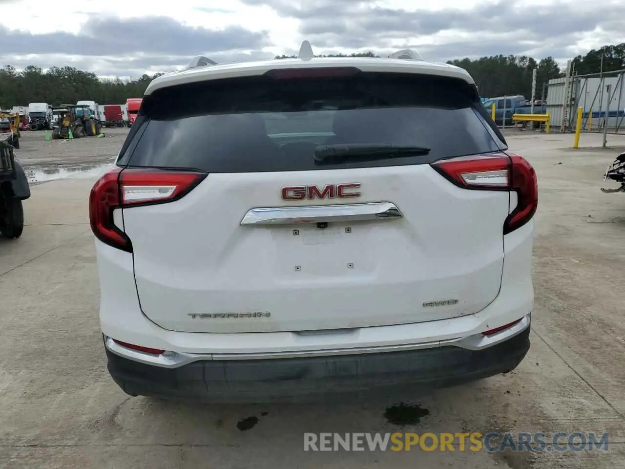 6 fotografías del automóvil dañado 3GKALVEG6RL153145 GMC TERRAIN 2024