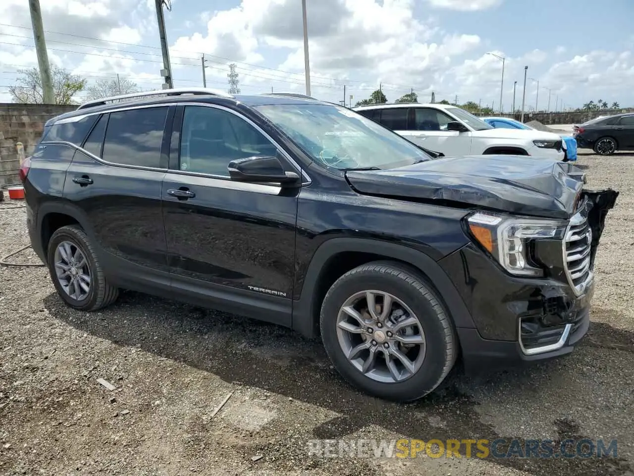 4 fotografías del automóvil dañado 3GKALVEG6RL255710 GMC TERRAIN 2024