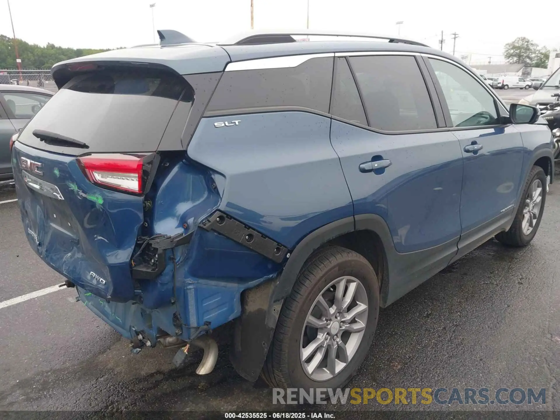 4 fotografías del automóvil dañado 3GKALVEG7RL176546 GMC TERRAIN 2024
