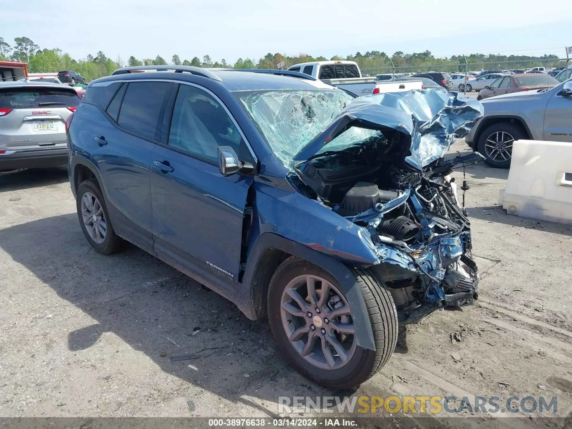 1 fotografías del automóvil dañado 3GKALVEG7RL190124 GMC TERRAIN 2024