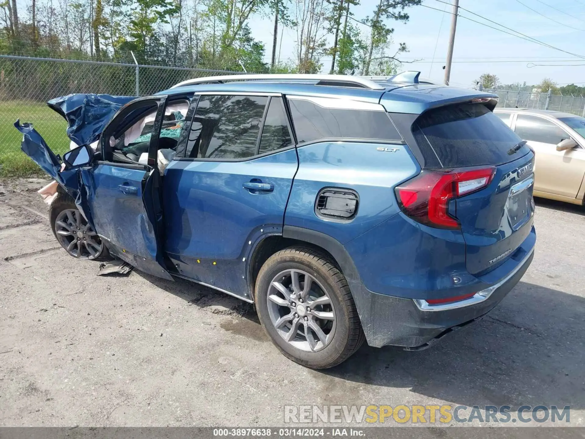 3 fotografías del automóvil dañado 3GKALVEG7RL190124 GMC TERRAIN 2024