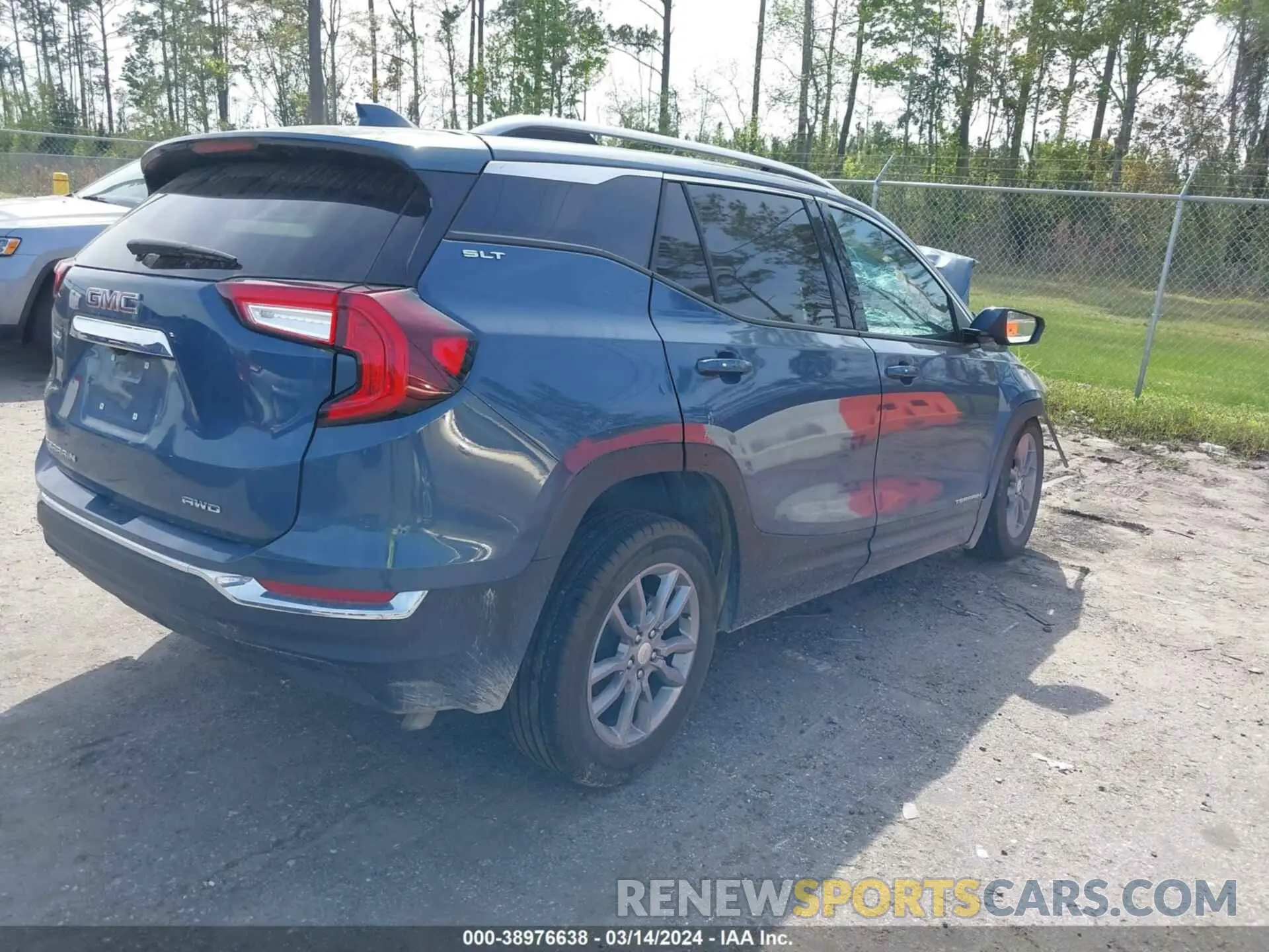 4 fotografías del automóvil dañado 3GKALVEG7RL190124 GMC TERRAIN 2024