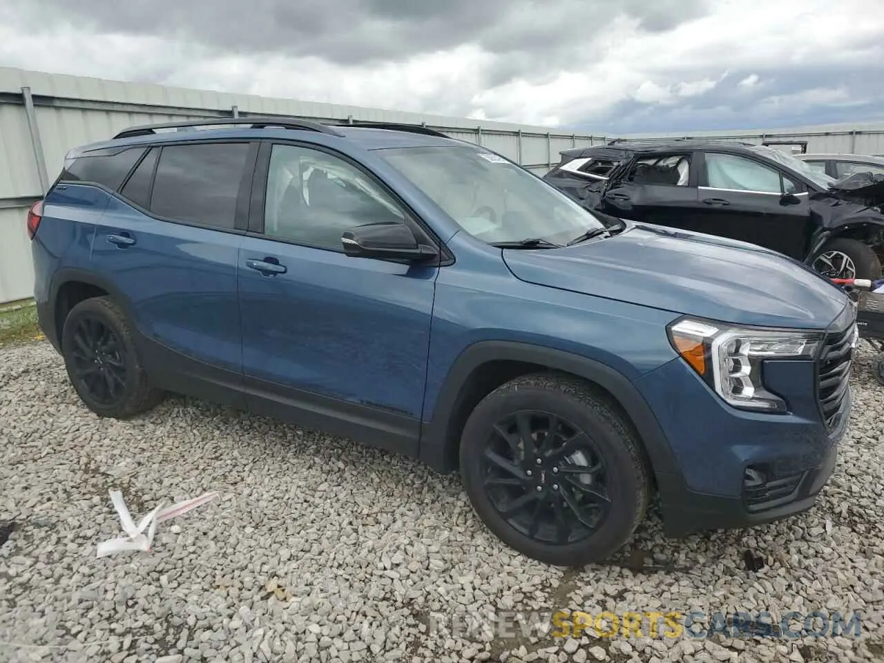 4 fotografías del automóvil dañado 3GKALVEG7RL255280 GMC TERRAIN 2024