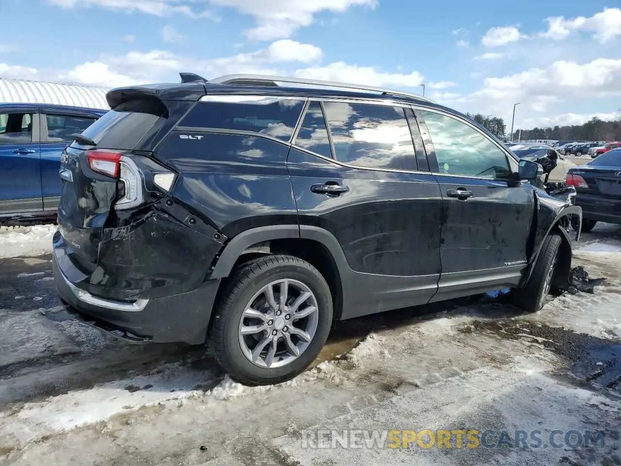 3 fotografías del automóvil dañado 3GKALVEG8RL152398 GMC TERRAIN 2024