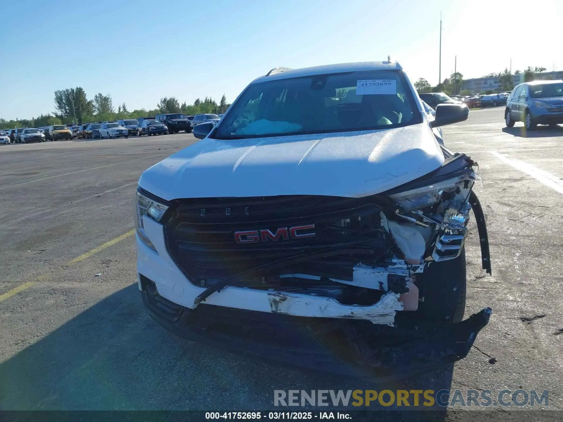 6 fotografías del automóvil dañado 3GKALVEG8RL162753 GMC TERRAIN 2024