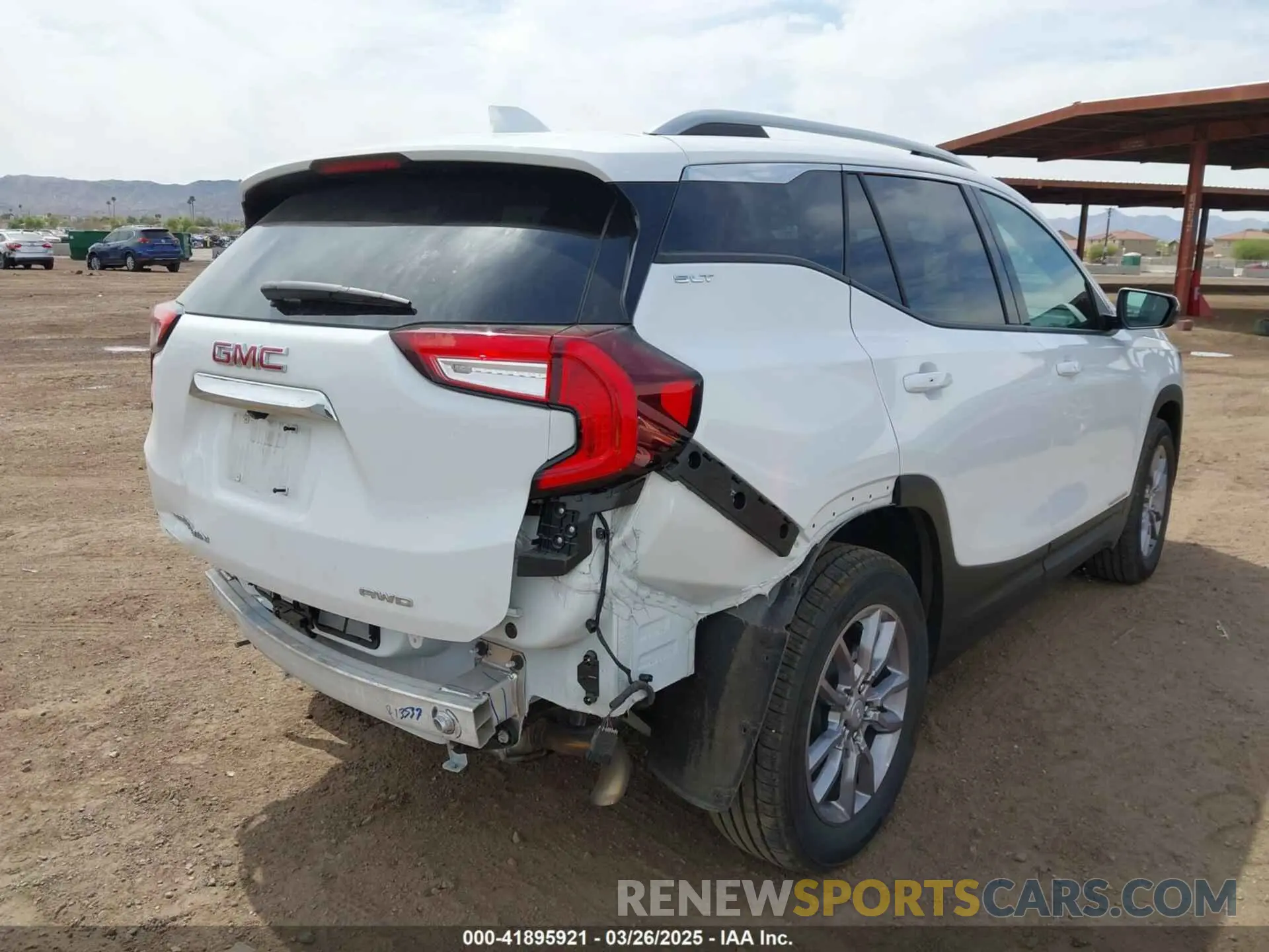 4 fotografías del automóvil dañado 3GKALVEG8RL299613 GMC TERRAIN 2024