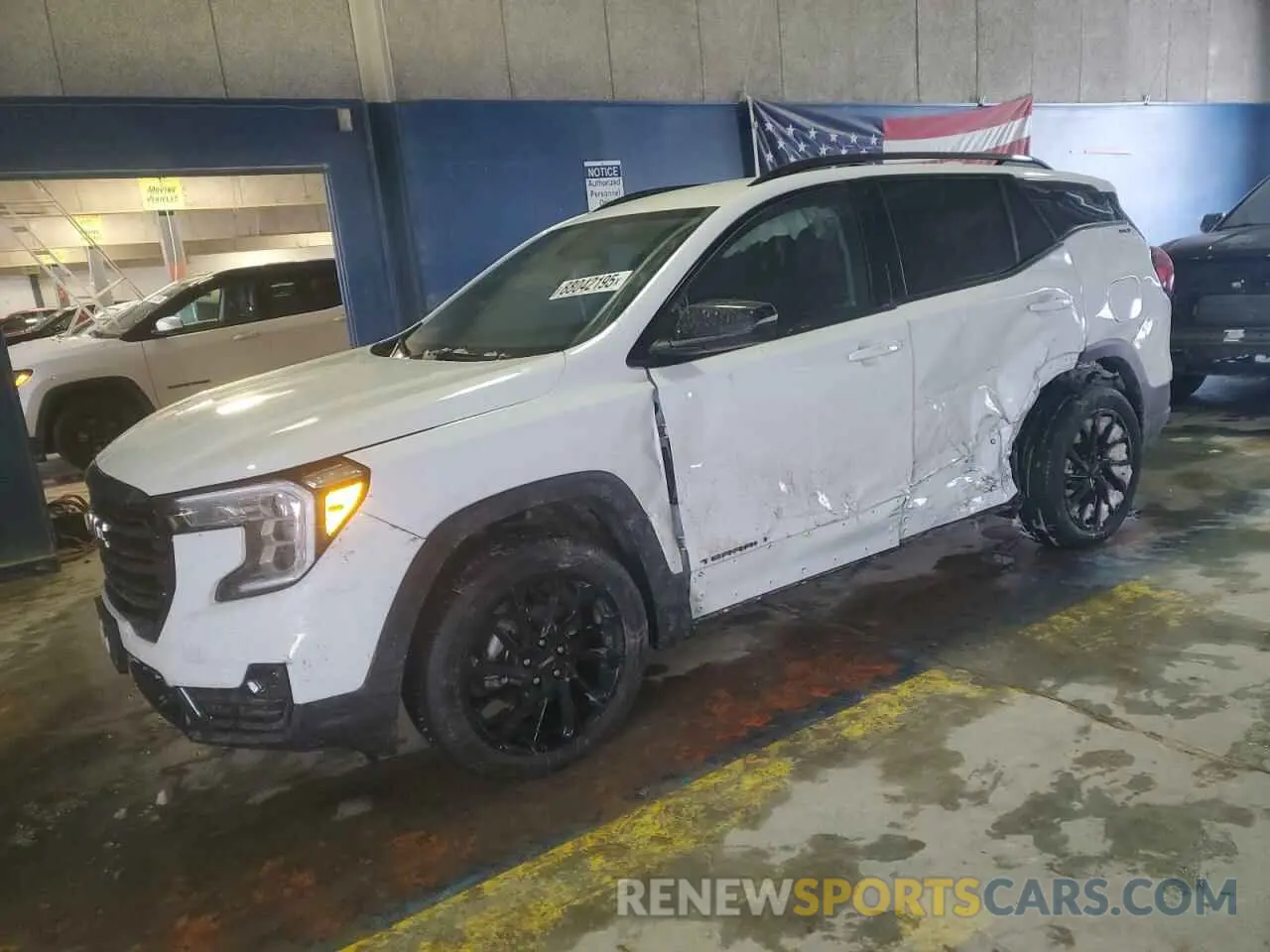 1 fotografías del automóvil dañado 3GKALVEG9RL351525 GMC TERRAIN 2024