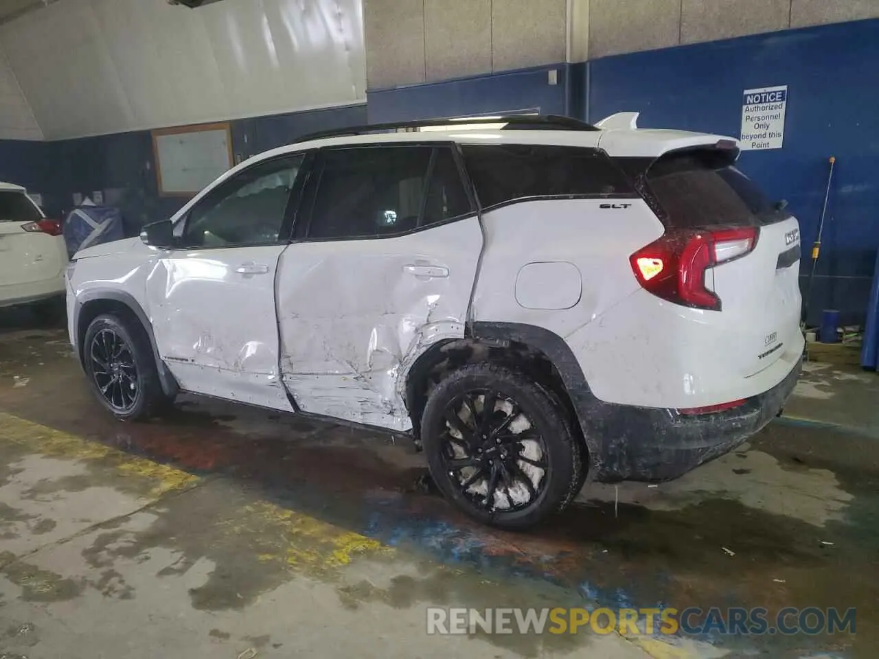 2 fotografías del automóvil dañado 3GKALVEG9RL351525 GMC TERRAIN 2024