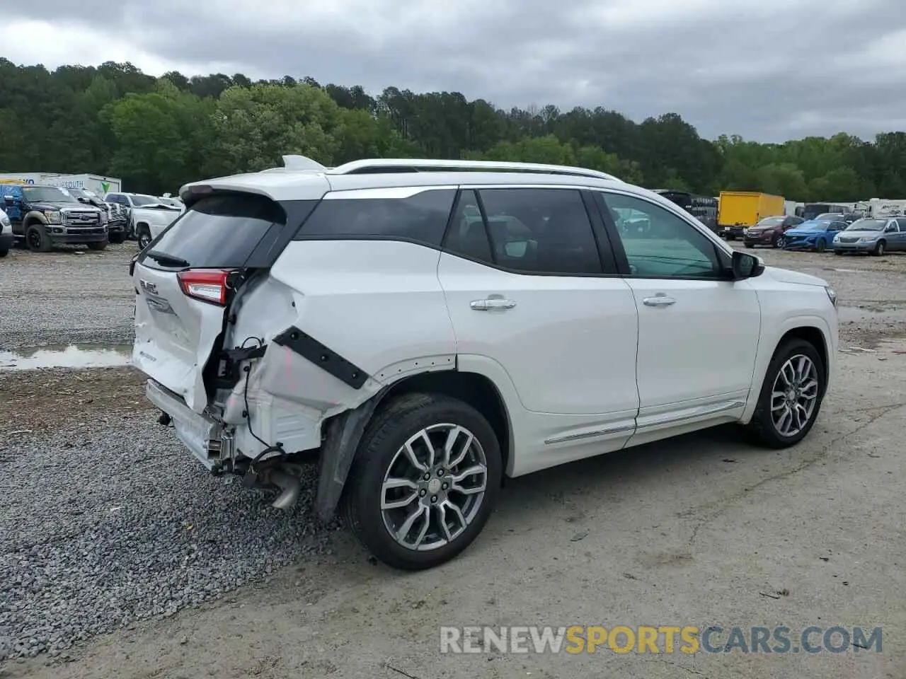 3 fotografías del automóvil dañado 3GKALXEG2RL383356 GMC TERRAIN 2024
