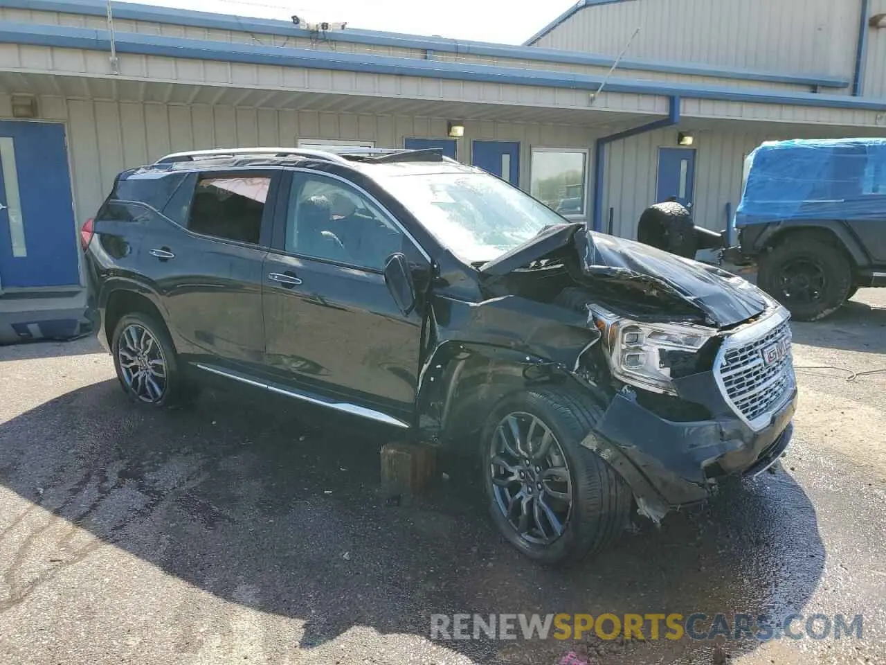 4 fotografías del automóvil dañado 3GKALXEG6RL152864 GMC TERRAIN 2024