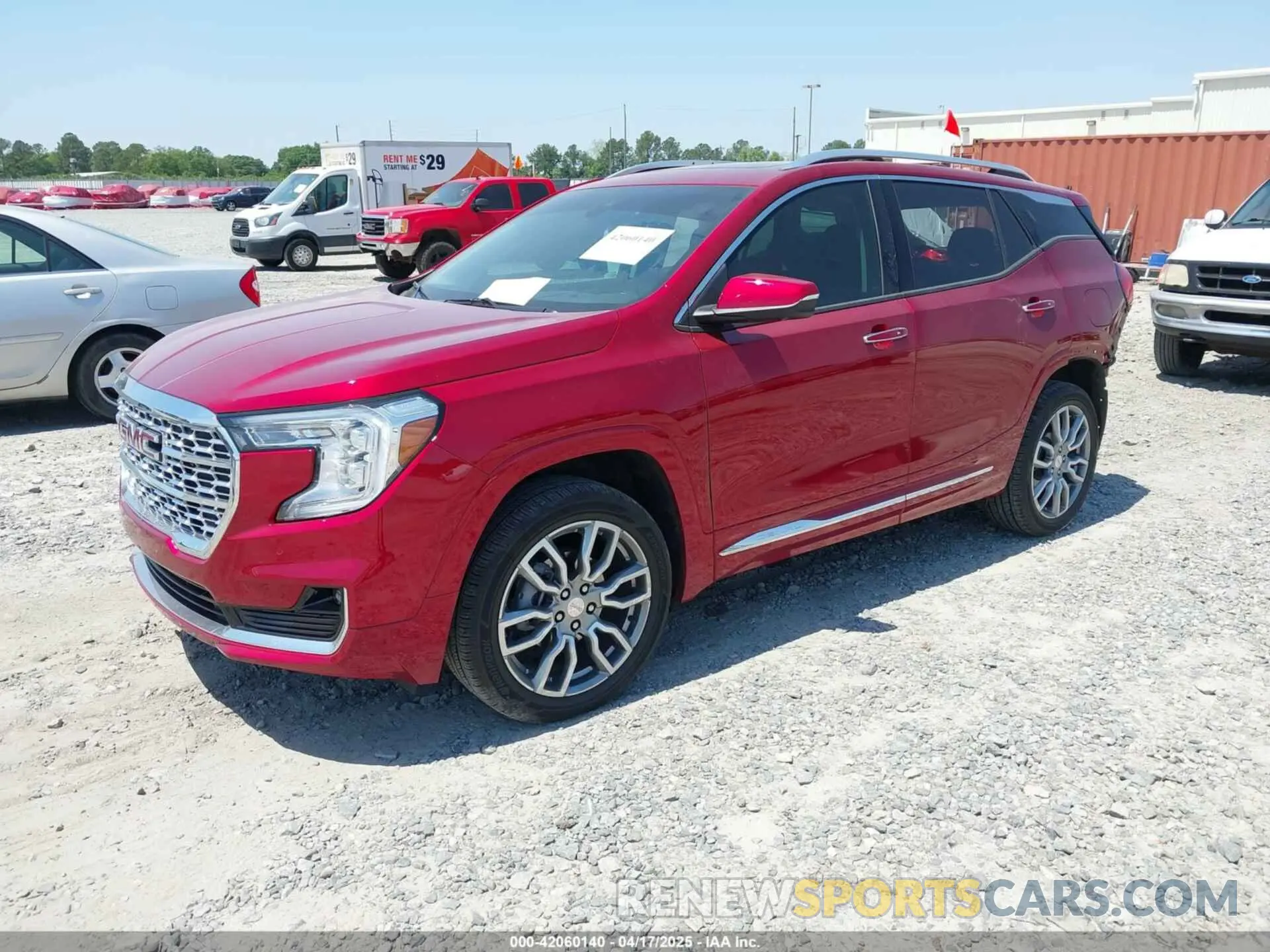 2 fotografías del automóvil dañado 3GKALXEG8RL325865 GMC TERRAIN 2024