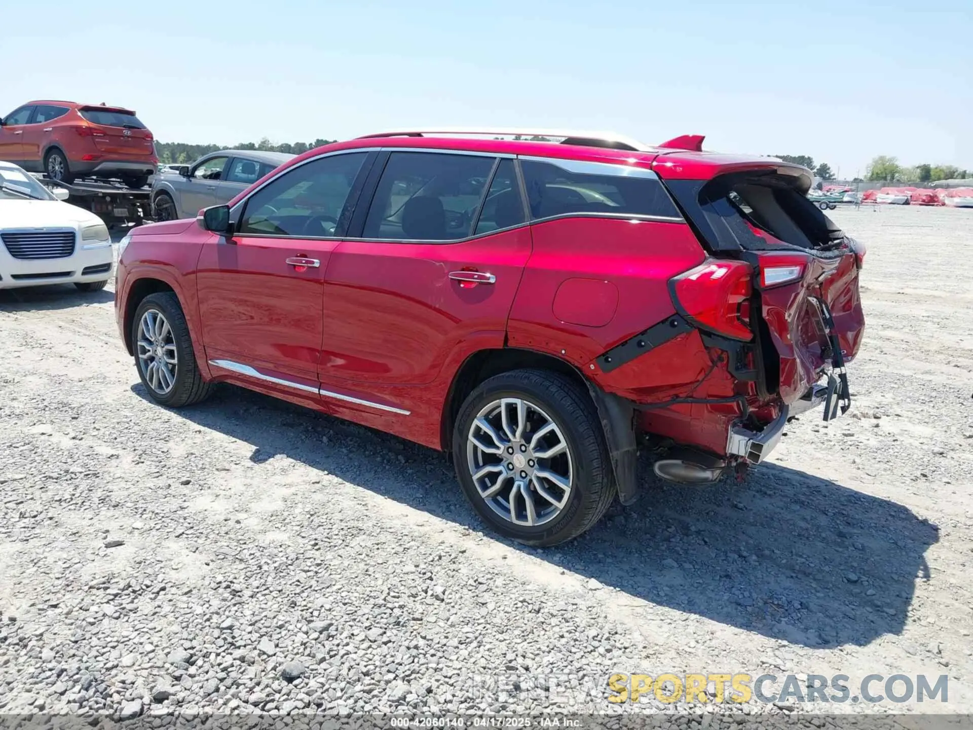 3 fotografías del automóvil dañado 3GKALXEG8RL325865 GMC TERRAIN 2024