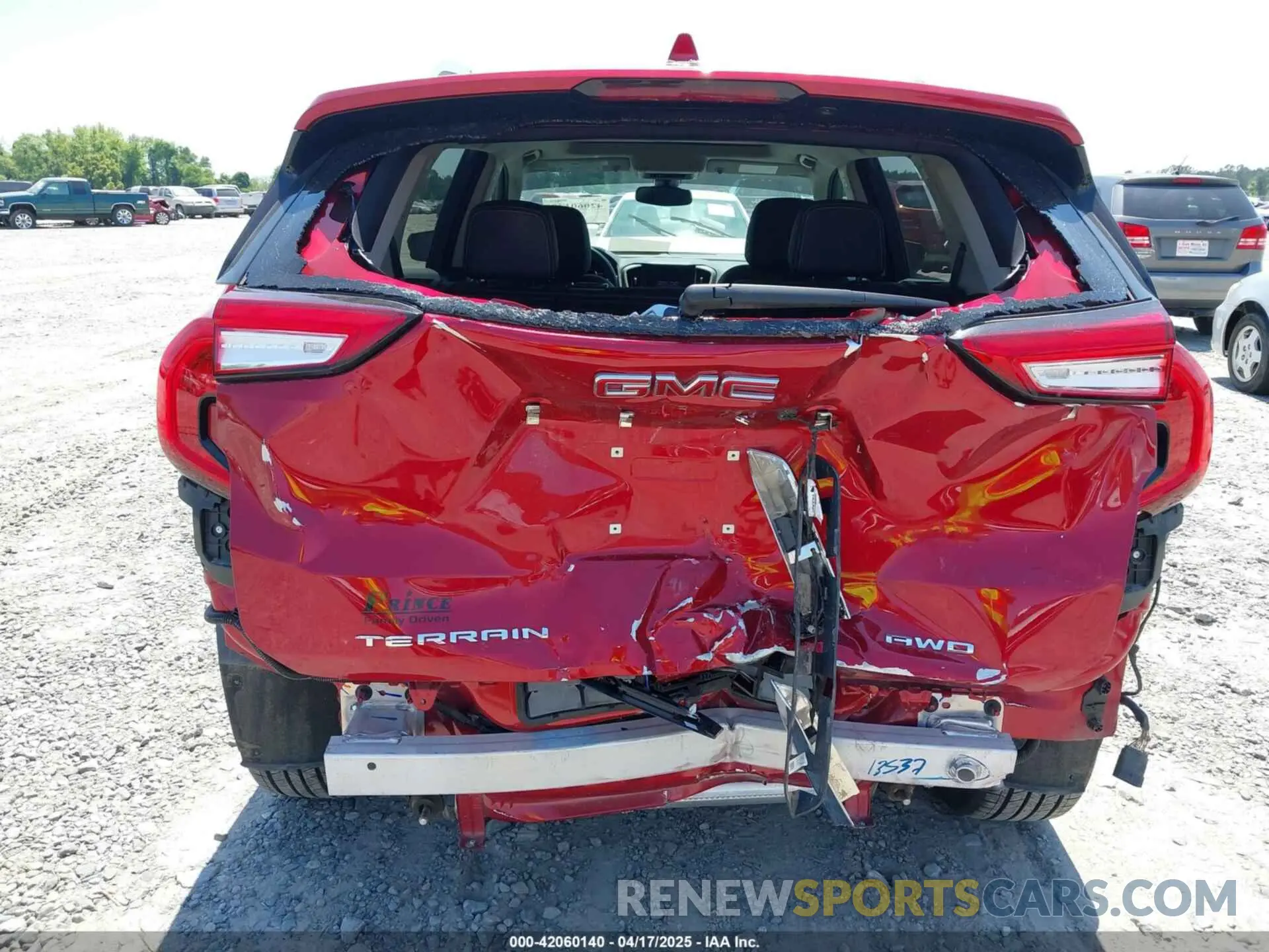 6 fotografías del automóvil dañado 3GKALXEG8RL325865 GMC TERRAIN 2024