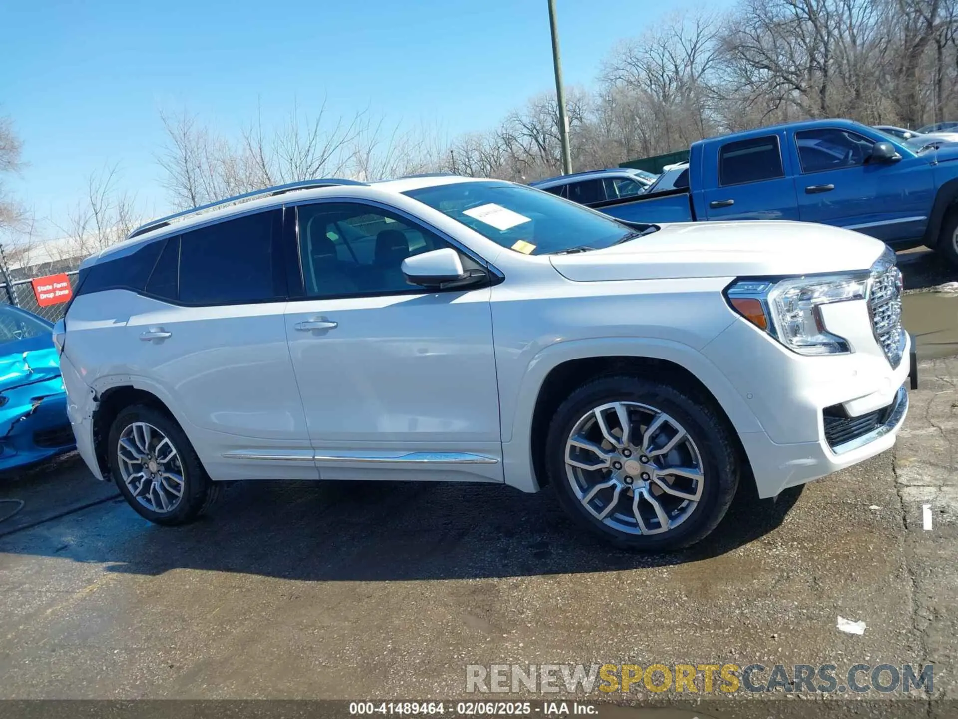 13 fotografías del automóvil dañado 3GKALXEG8RL375892 GMC TERRAIN 2024
