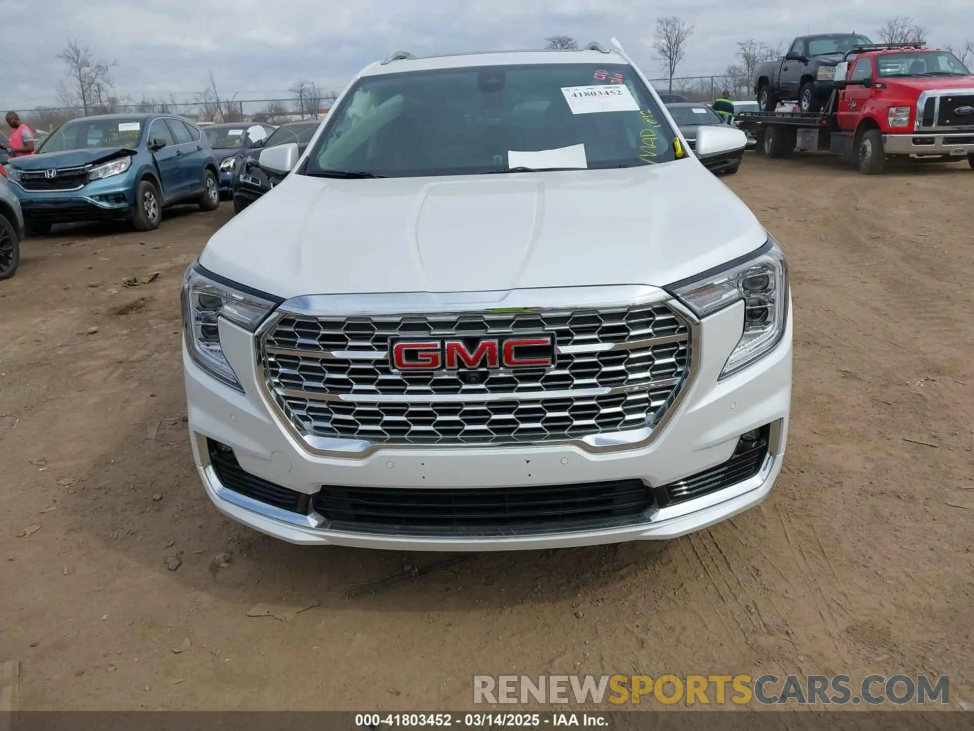 13 fotografías del automóvil dañado 3GKALXEG8RL395592 GMC TERRAIN 2024