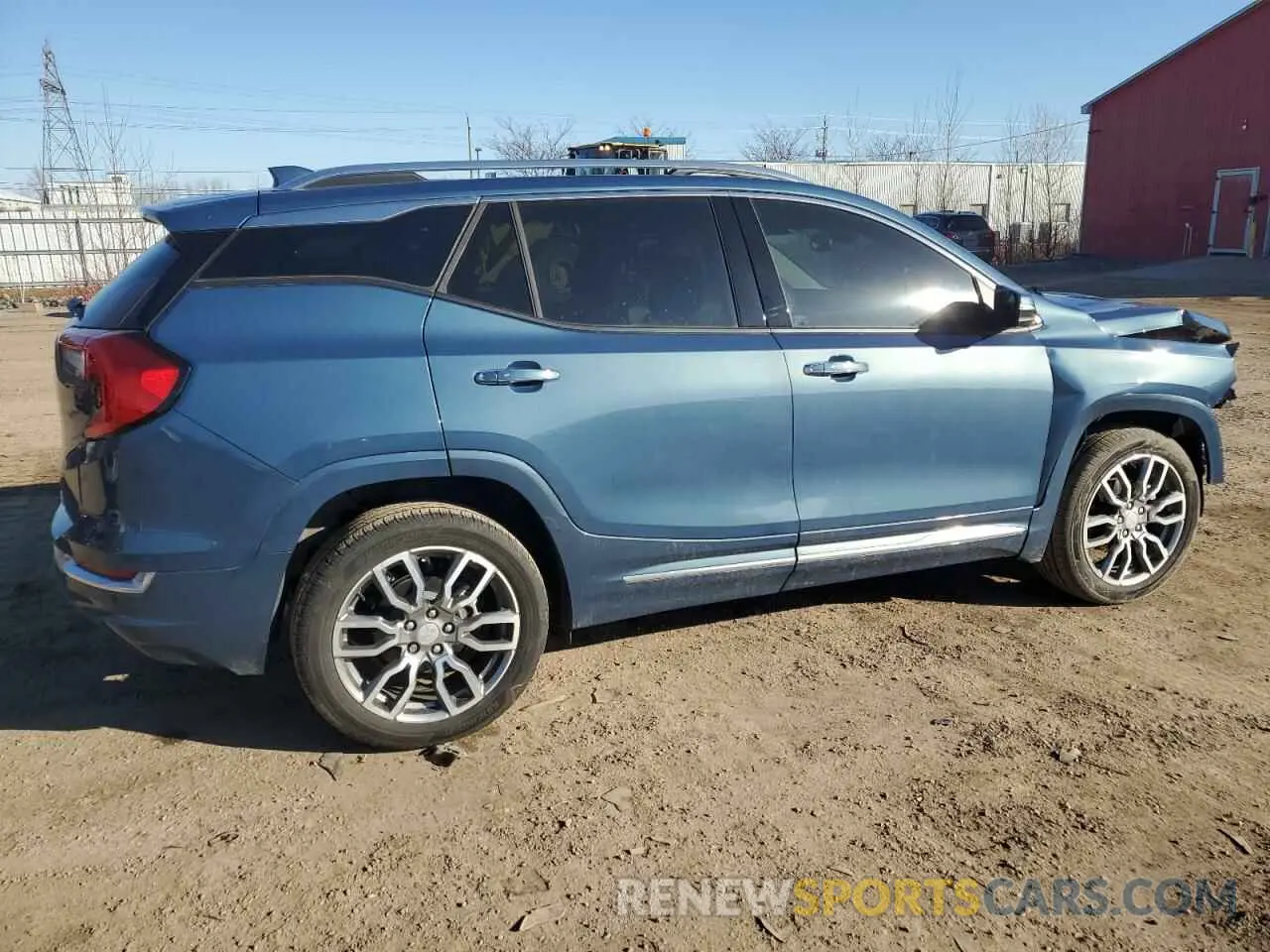 3 fotografías del automóvil dañado 3GKALXEG9RL387212 GMC TERRAIN 2024