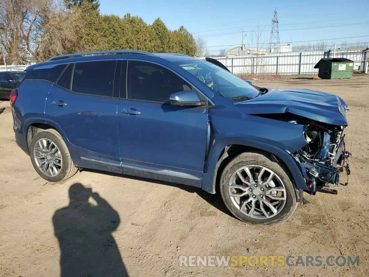 4 fotografías del automóvil dañado 3GKALXEG9RL387212 GMC TERRAIN 2024