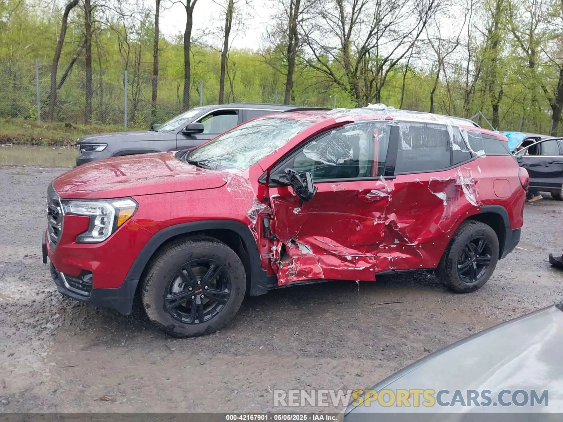 14 fotografías del automóvil dañado 3GKALYEG0RL383037 GMC TERRAIN 2024