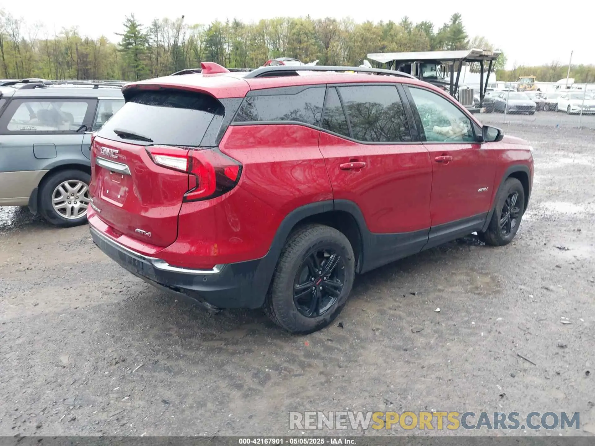 4 fotografías del automóvil dañado 3GKALYEG0RL383037 GMC TERRAIN 2024