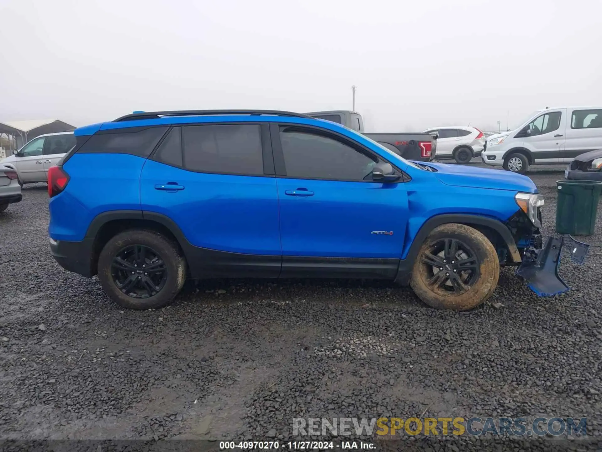 13 fotografías del automóvil dañado 3GKALYEG5RL149296 GMC TERRAIN 2024