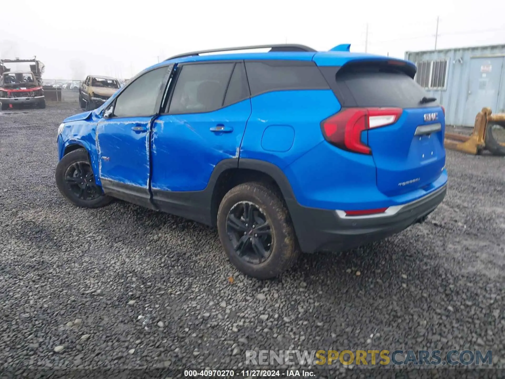 3 fotografías del automóvil dañado 3GKALYEG5RL149296 GMC TERRAIN 2024