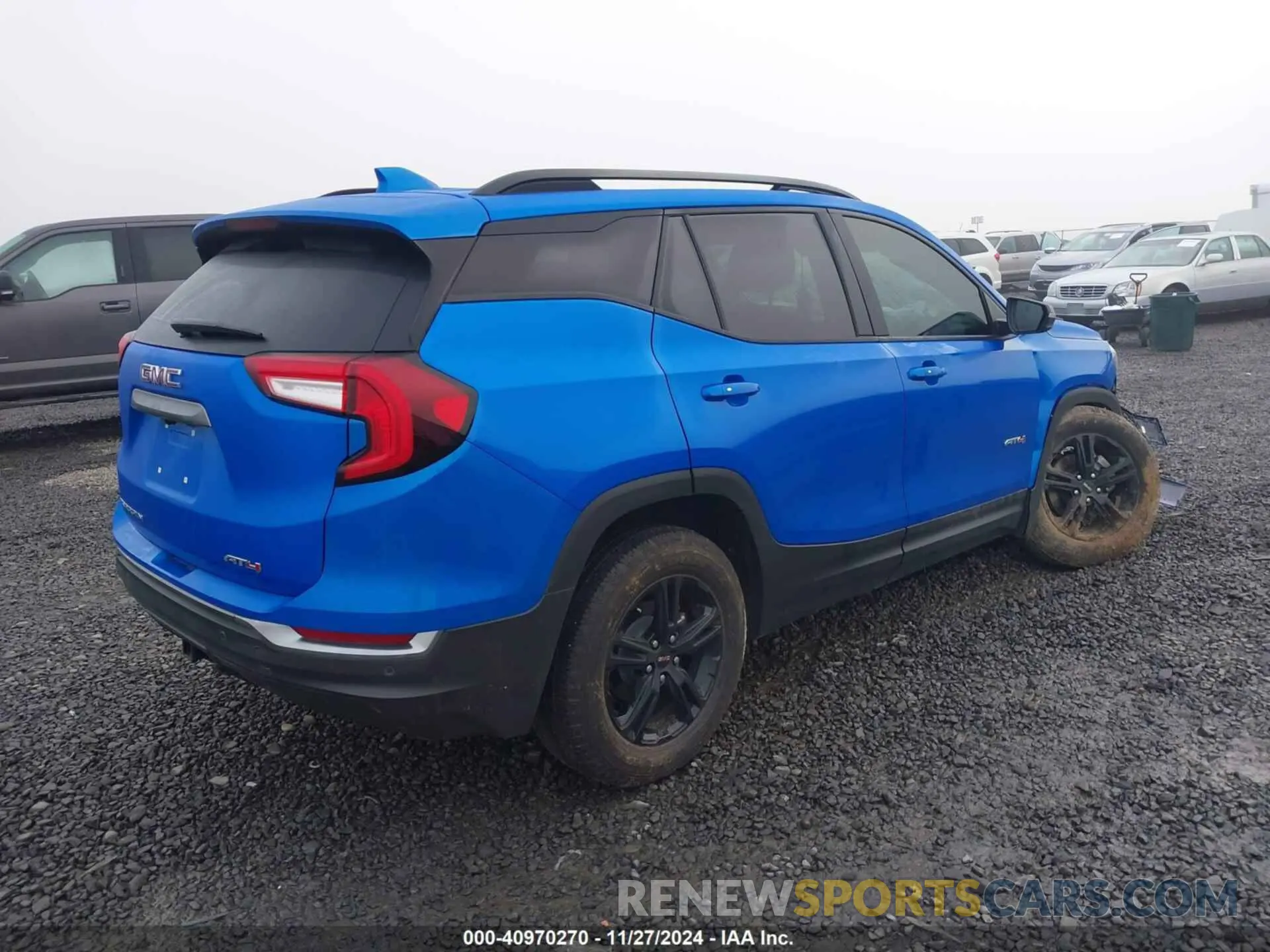 4 fotografías del automóvil dañado 3GKALYEG5RL149296 GMC TERRAIN 2024